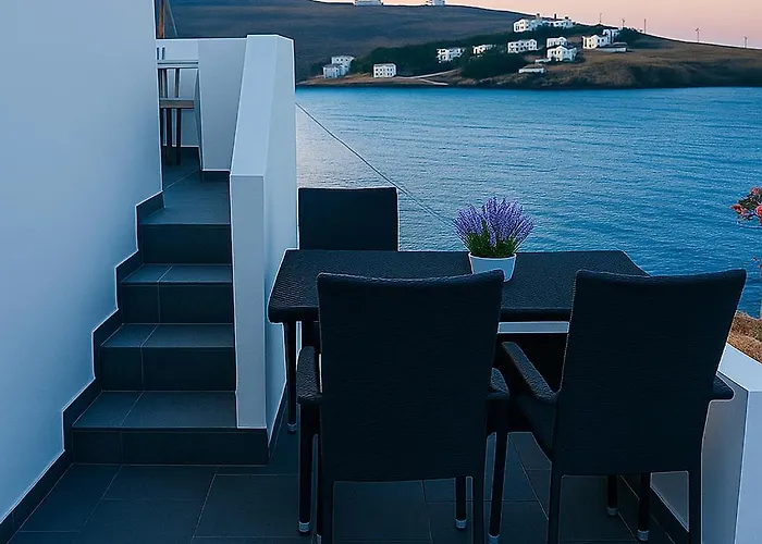 Theis Seafront Retreat - Loutra Seaview Bliss